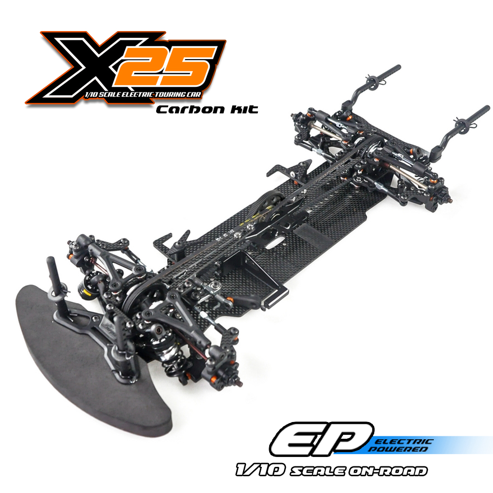 Rc Drift Car Kit - 1/10 Yılan X25 Karbon RC Araç