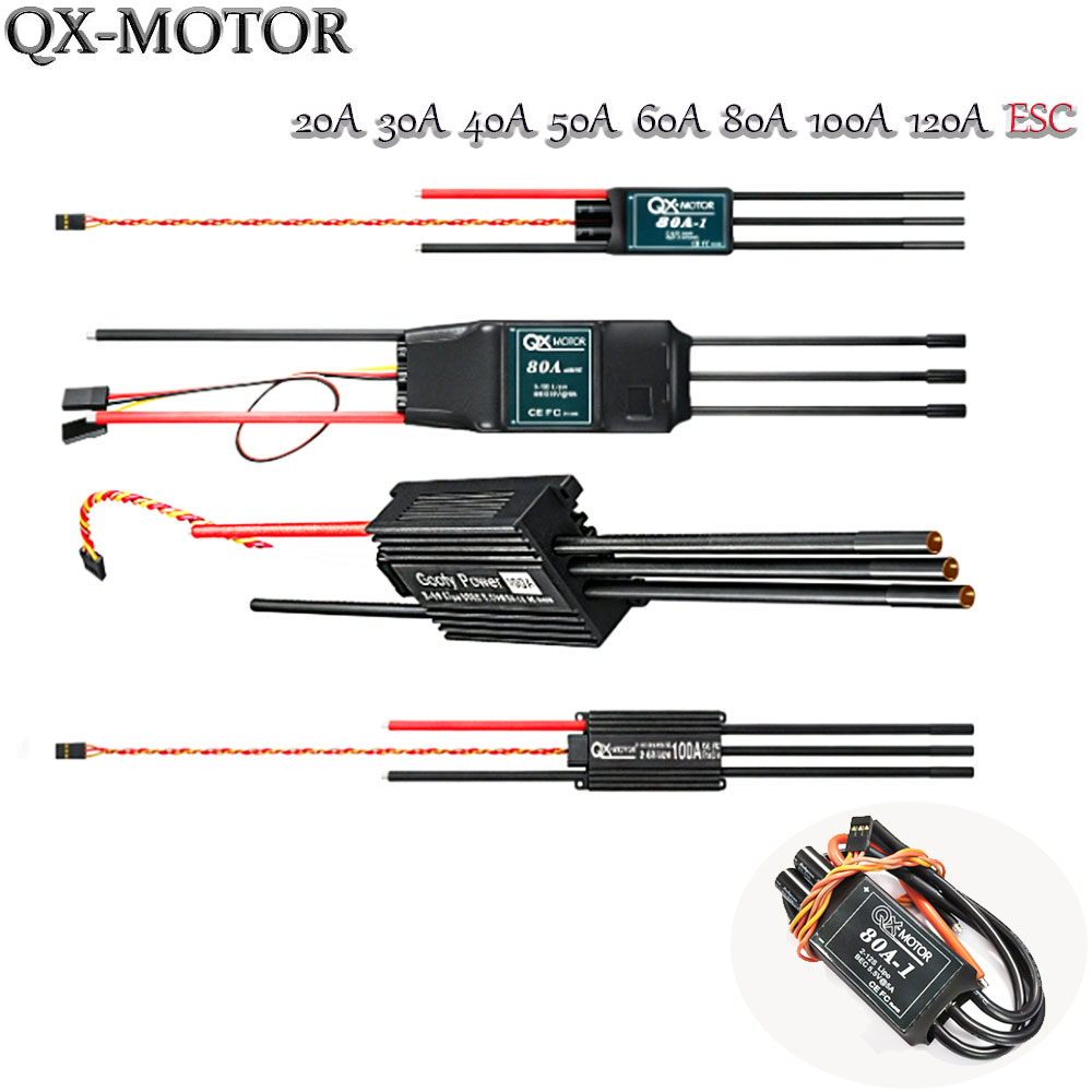 Drone Rc Parts - 20A-120A Fırçasız ESC Hız Kontrol Cihazı
