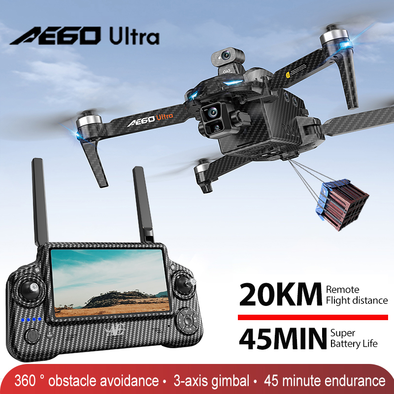 Nano Quad Fpv - AE60 GPS Drone Profesyonel 8K Kamera