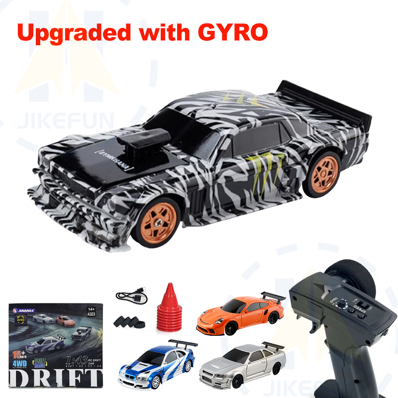 Yükseltilmiş Gyro 1/43 RC Sürü - Rc Drift Car Kit incelemesi ve fiyatı