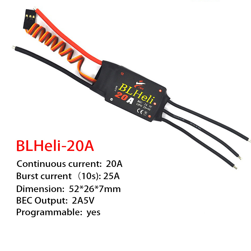 1-3 adet fırçasız ESC BLHeli 2 - Drone Rc Quadcopter incelemesi ve fiyatı