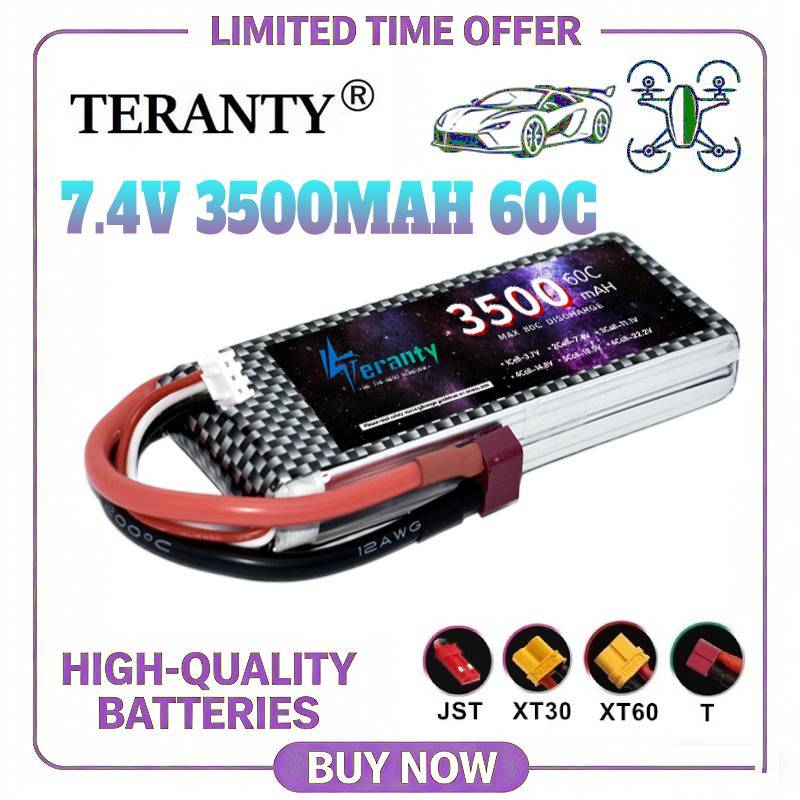 TERANTY 2S LiPo Pil 7.4V 3500m - Nano Quad Fpv incelemesi ve fiyatı
