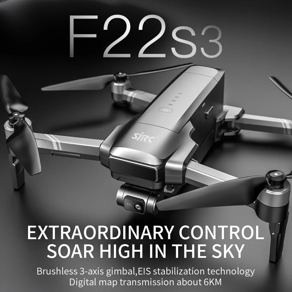 SJRC F22 S3 PRO Drone 4K HD Ka - Drone F22 Rc incelemesi ve fiyatı