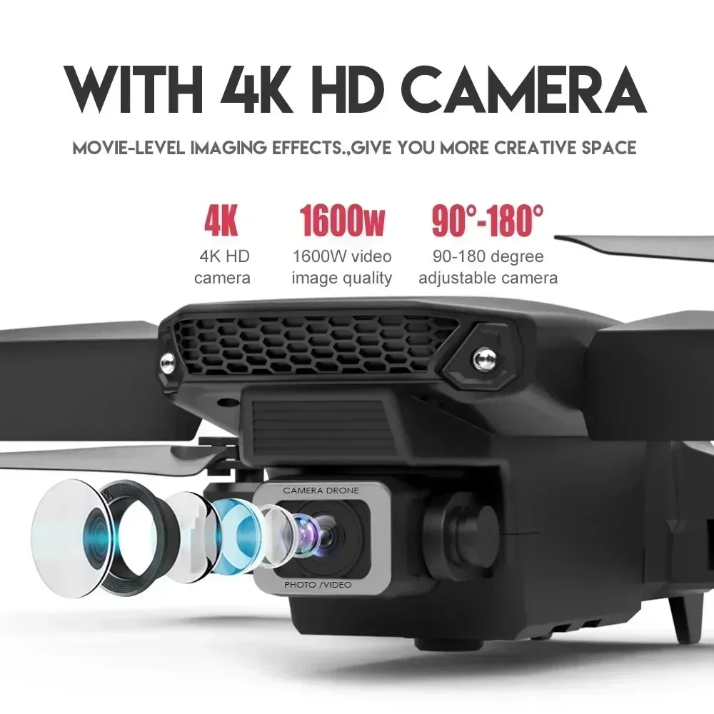 E88 Pro WIFI FPV Drone Geniş A - Nano Quad Fpv incelemesi ve fiyatı
