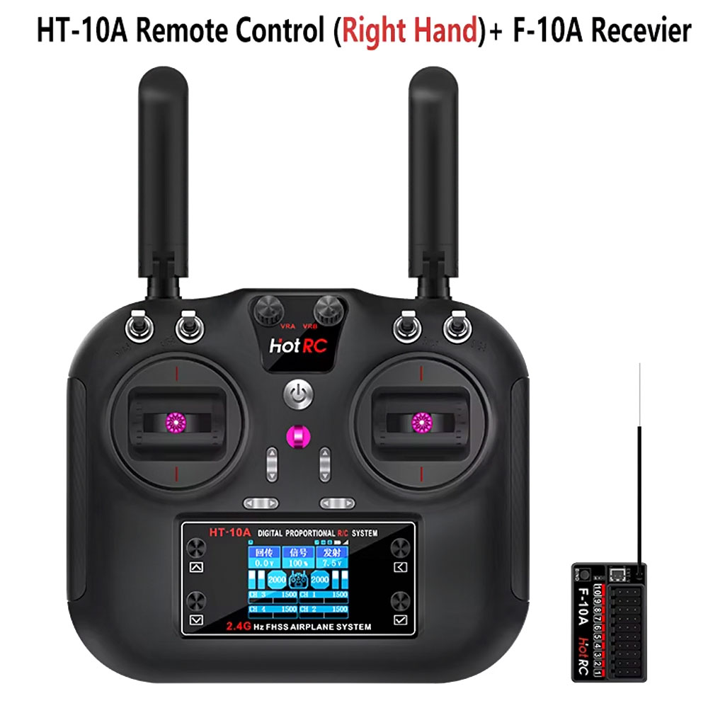 Hotrc HT-10A 2.4G 10CH Verici  - Drone Rc Boat incelemesi ve fiyatı