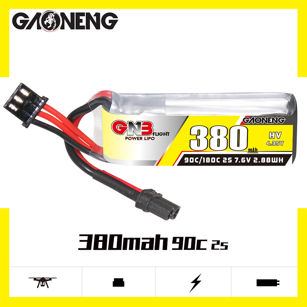 GNB 2S 7.6V 380mAh 90C/180C Li - Nano Quad Fpv incelemesi ve fiyatı