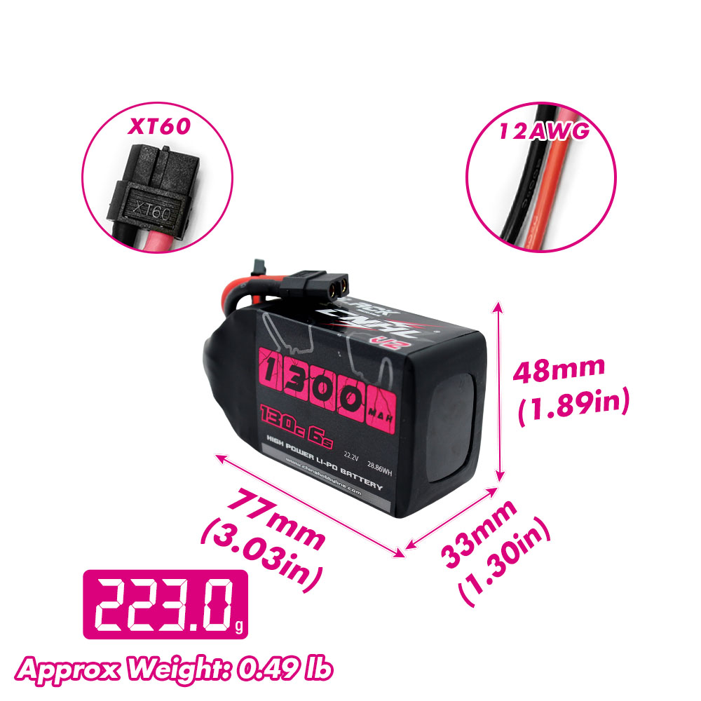 2 adet CNHL 6S 22.2V Lipo pil  - Rc Drift Car Kit incelemesi ve fiyatı