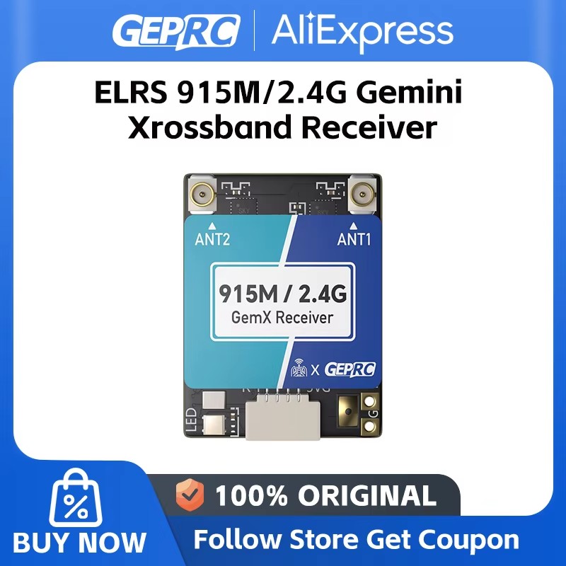 GEPRC ELRS 915 M/2.4G Gemini X - Drone Rc Parts incelemesi ve fiyatı
