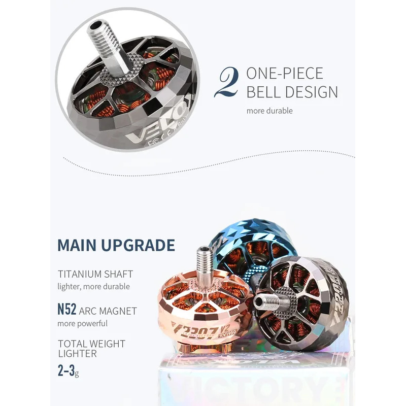 T-motor VELOX SERİSİ V2208 V2  - Drone Rc Y Series incelemesi ve fiyatı