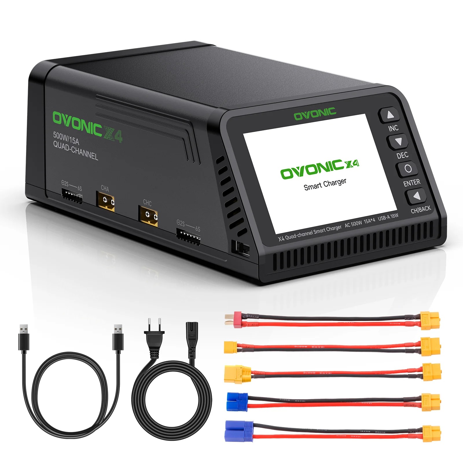 Ovonic X4 AC500W 4 Kanallı Akı - Rc Drift Car Kit incelemesi ve fiyatı