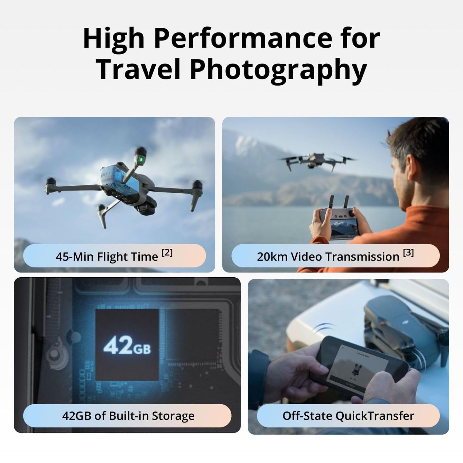 DJI Air 3S Drone'lar (DJI RC-N - Drone Dji Rc N3 incelemesi ve fiyatı