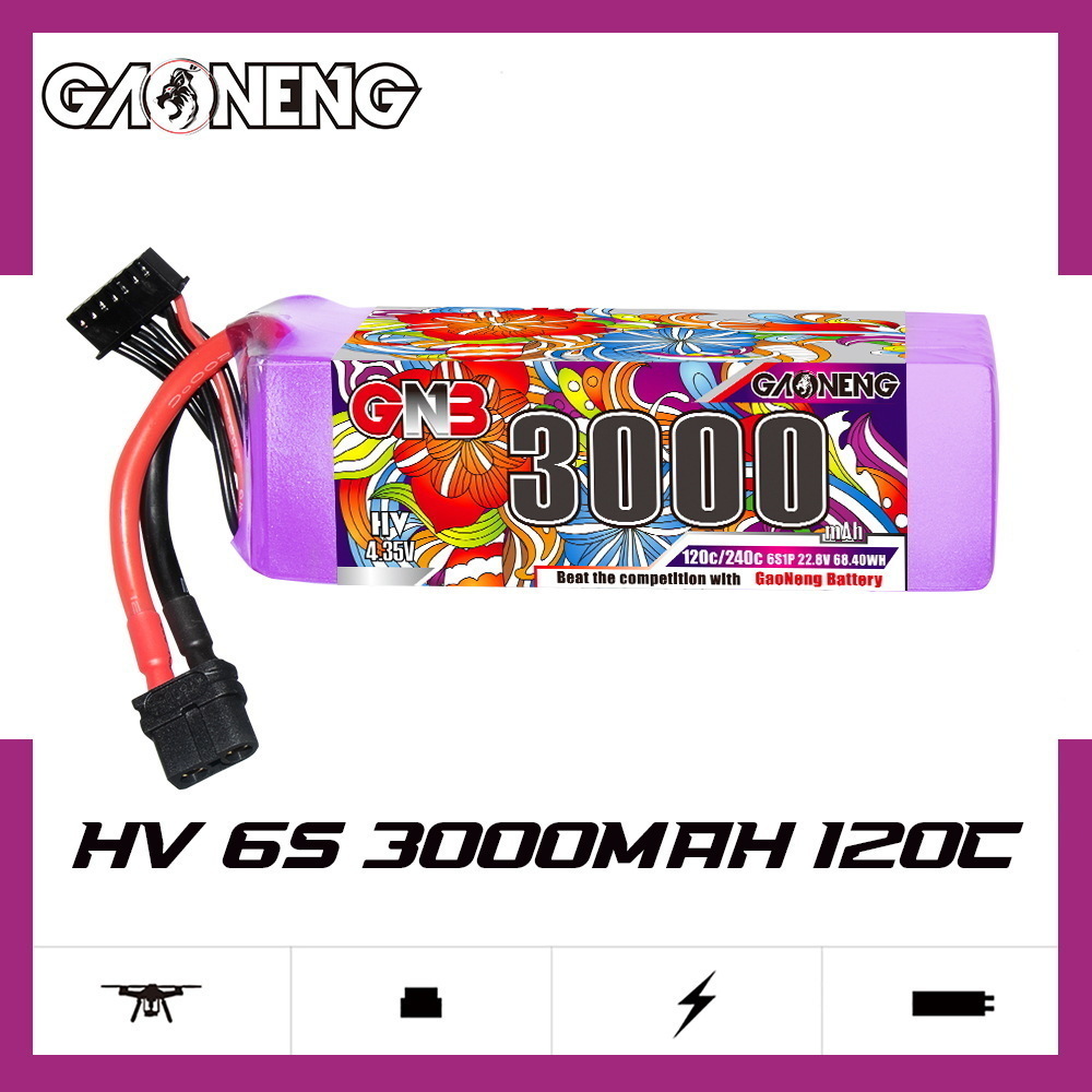 GNB Lipo Pil 6S 22.8V 3000mAh  - Drone Rc Boat incelemesi ve fiyatı