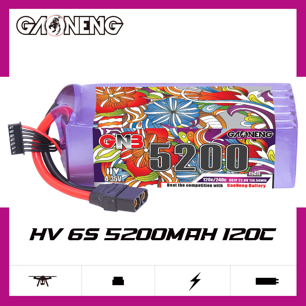 GNB Lipo Pil 6S 22.8V 3000mAh  - Drone Rc Boat incelemesi ve fiyatı